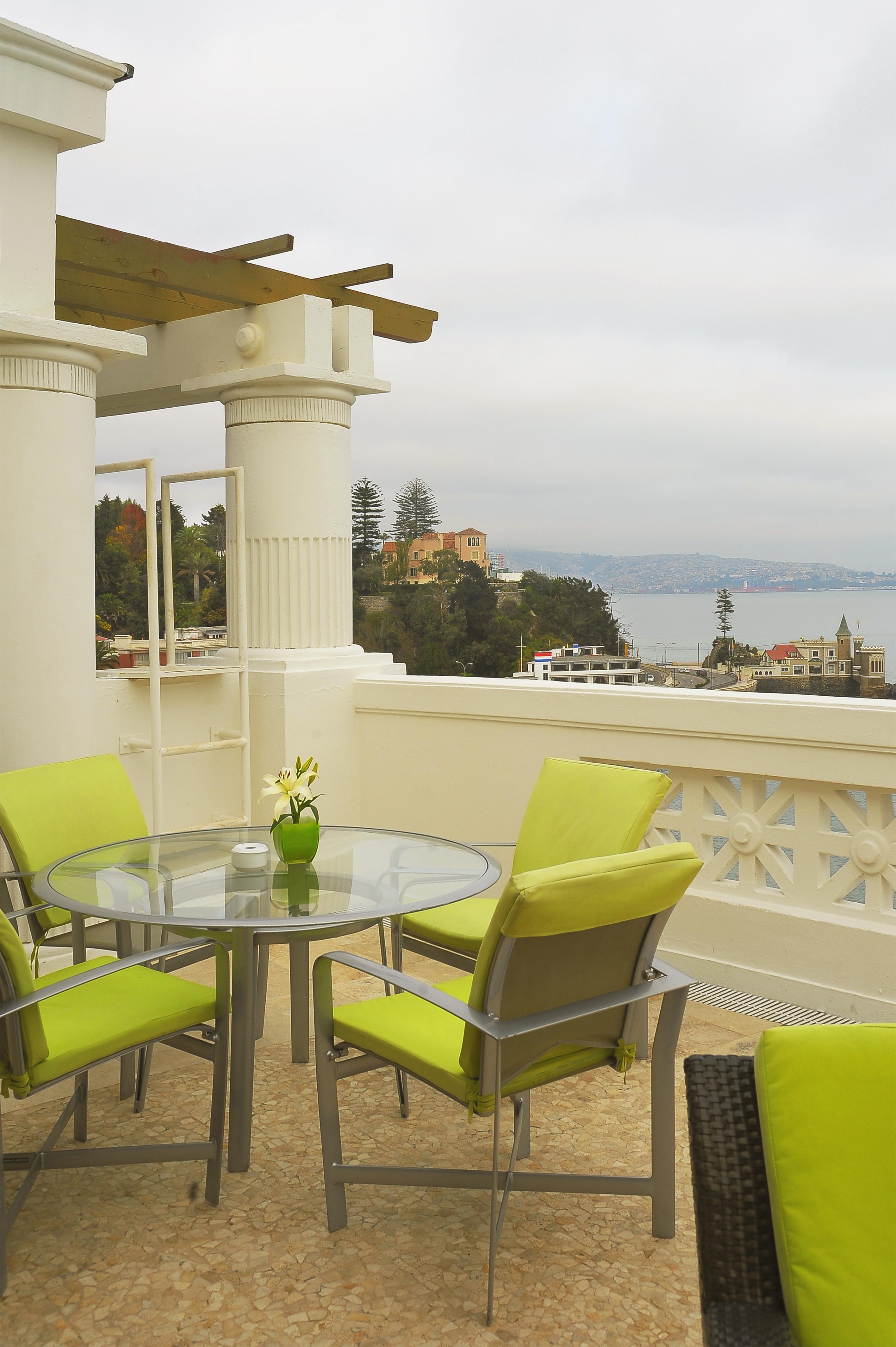 Enjoy Vina Del Mar Hotell Exteriör bild View from the hotel