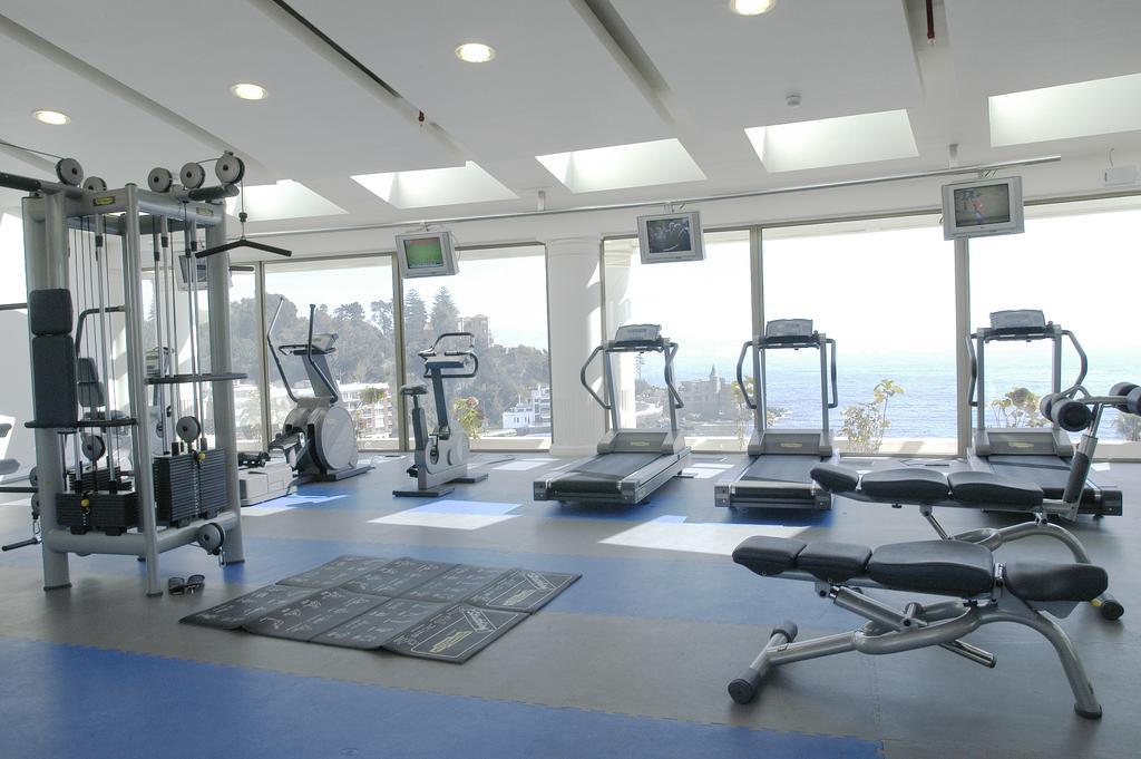 Enjoy Vina Del Mar Hotell Exteriör bild A gym in a hotel